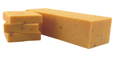 ORANGE ALOE BODY SCRUB BARS